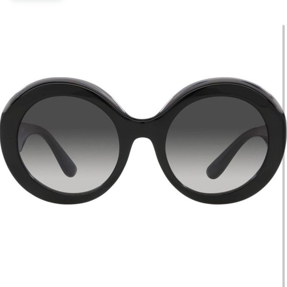 Dolce & Gabbana Sunglasses DG 4418 32468G Black/Transpaent Grey Gra - Picture 1 of 3